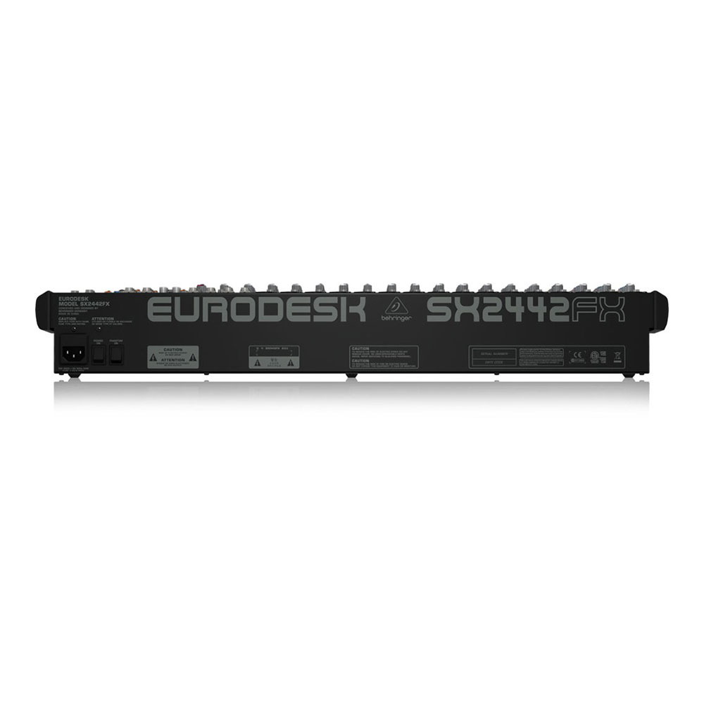 BEHRINGER SX2442FX EURODESK USB オーディオインターフェース 背面