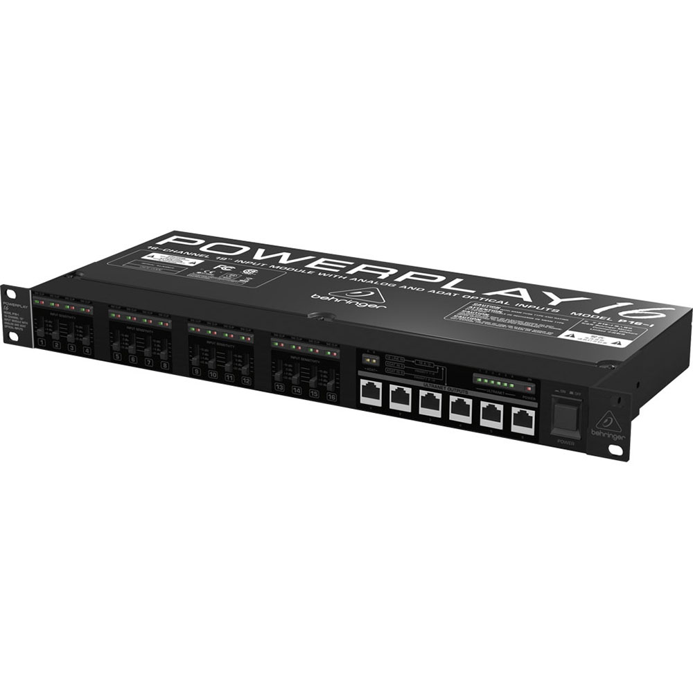 BEHRINGER P16-I POWERPLAY 16ch インプットモジュール