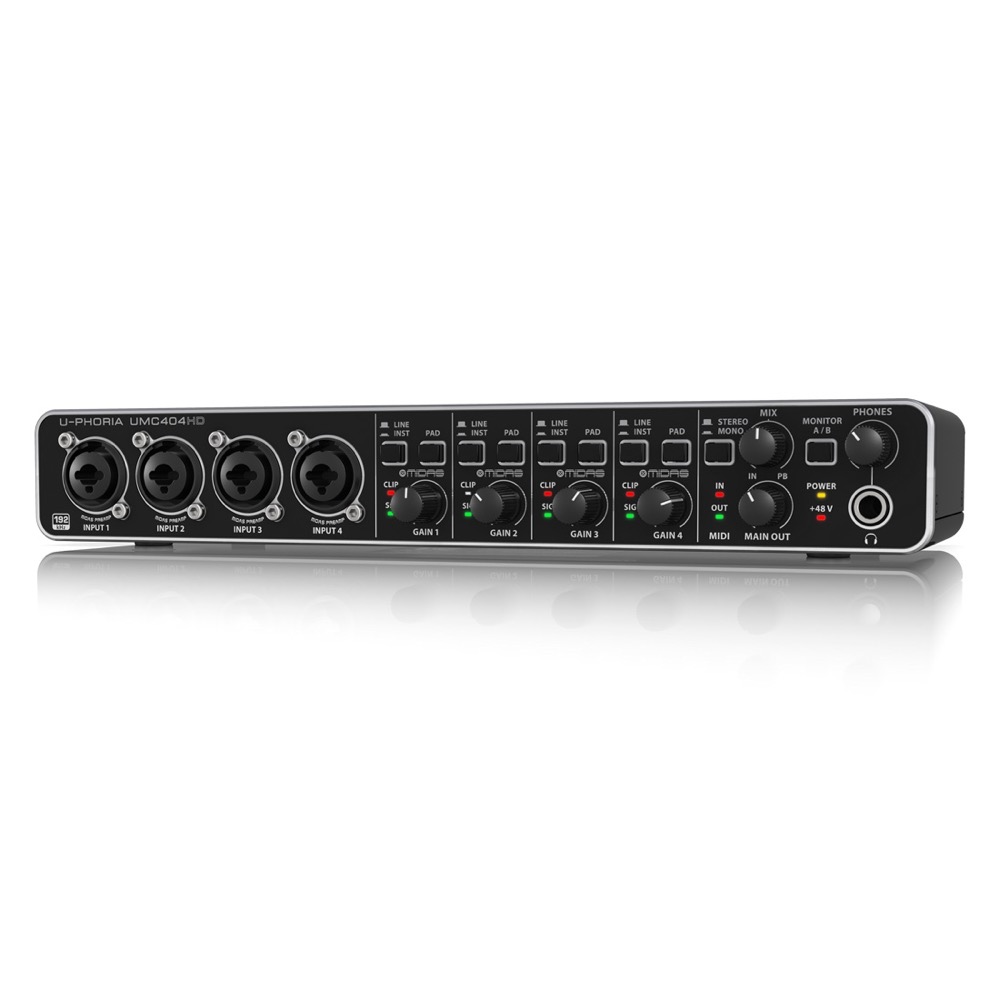 BEHRINGER UMC404HD U-PHORIA オーディオインターフェース