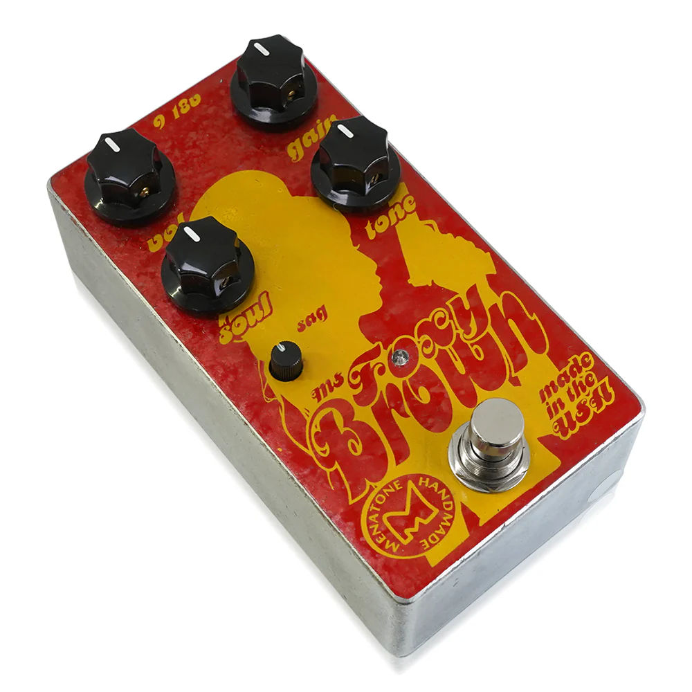 Menatone Ms Foxy Brown オーバードライブ ギターエフェクター 全体