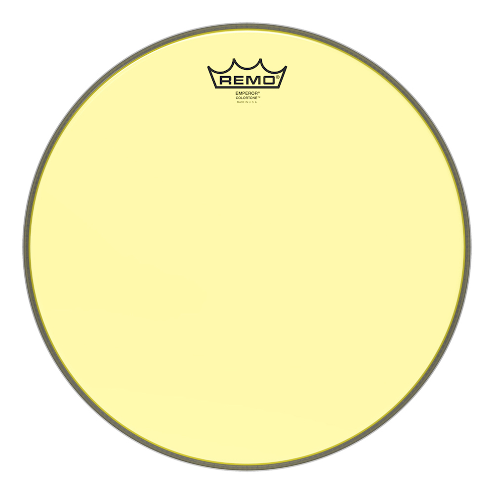 REMO C-12TE CLEAR EMPEROR COLORTONE #YE 12インチ ドラムヘッド
