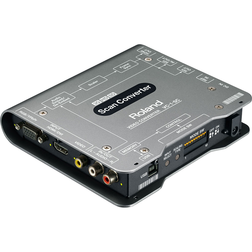 ROLAND VC-1-SC Scan Converter FS搭載 アップ/ダウン/クロス/スキャン コンバーター