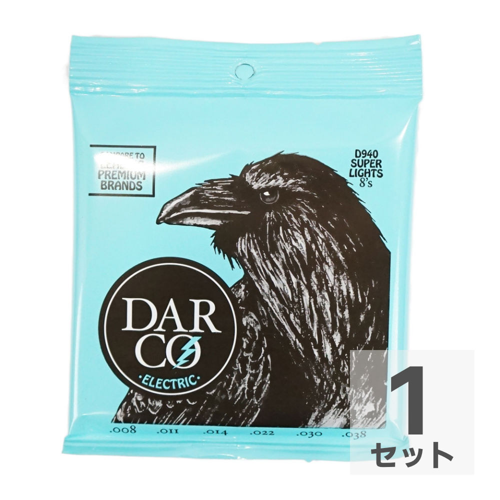 Darco D940 Electric Nickel Plate Super Light エレキギター弦