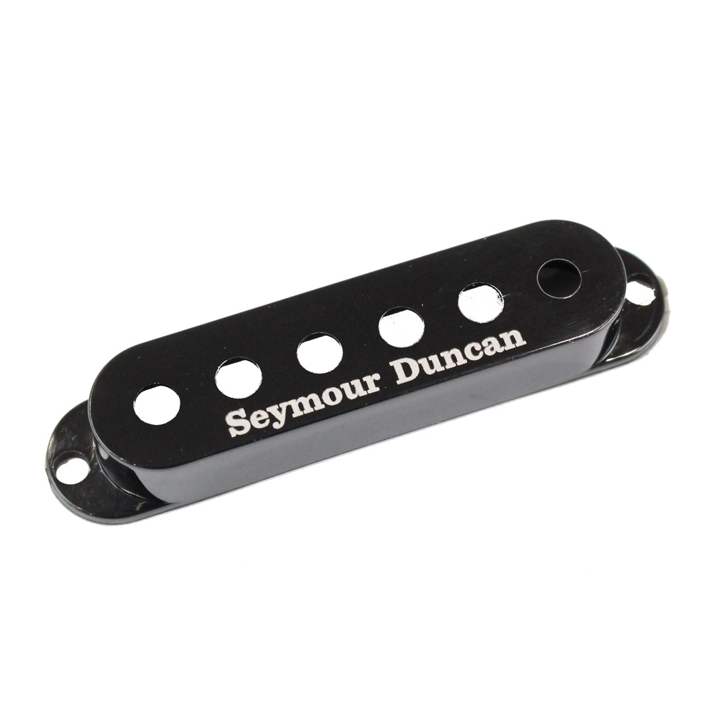 Seymour Duncan SE PU COVER BLK ピックアップカバー ロゴ有り