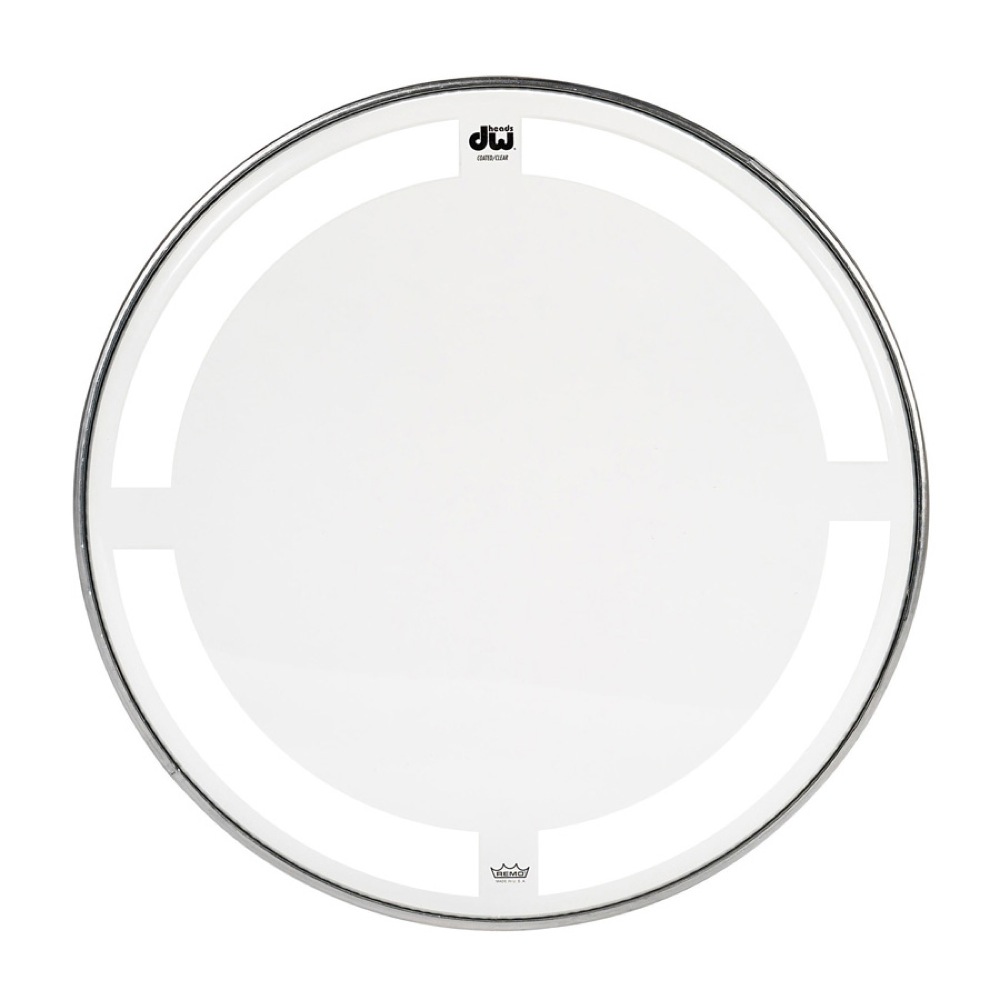 DW DW-DH-CC14 Coated Clear Drum Head コーテッドクリア タム 14インチ ドラムヘッド
