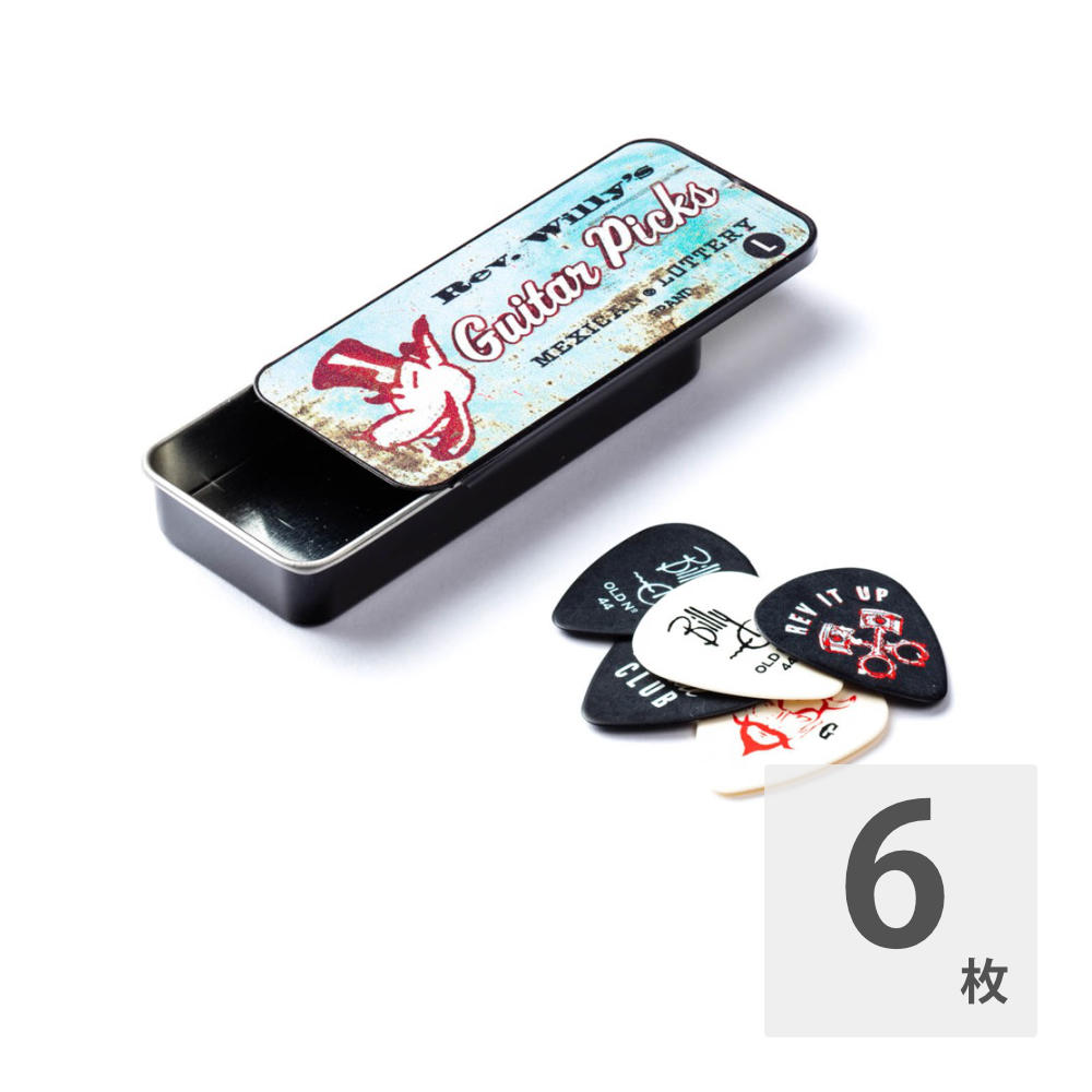 JIM DUNLOP RWT01L REV WILLY LIGHT ピック&ケース
