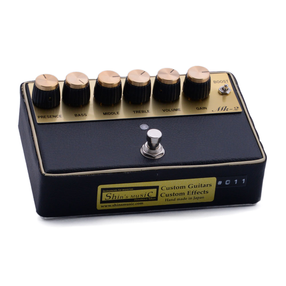 Shin’s Music MK-2 DRIVE BLACK ディストーション エフェクター