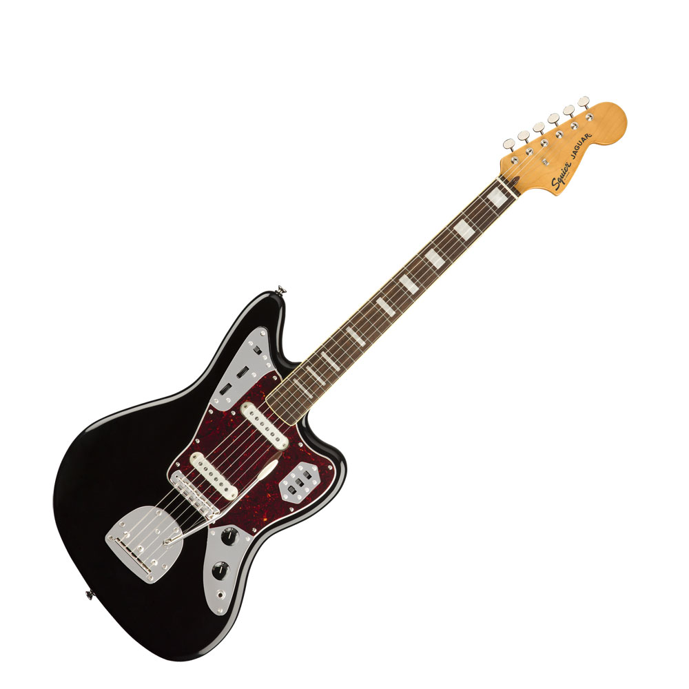 Squier Classic Vibe ’70s Jaguar BLK LRL エレキギター