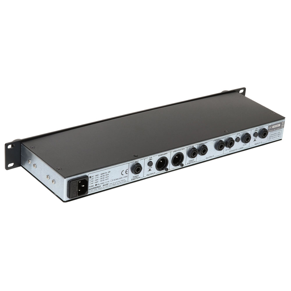 TECH21 SansAmp RBI ベース用プリアンプ DI アングル画像