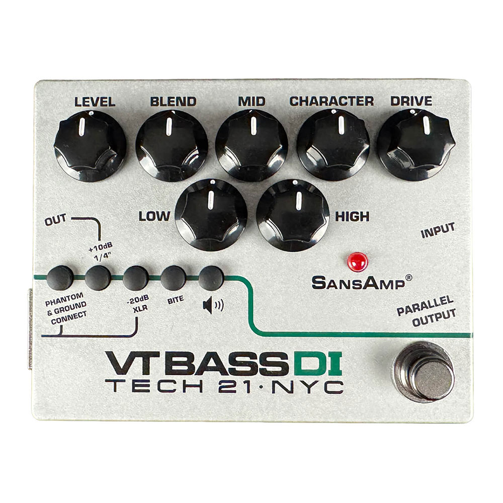 TECH21 SansAmp VT Bass DI ベース用アンプシミュレーター DI
