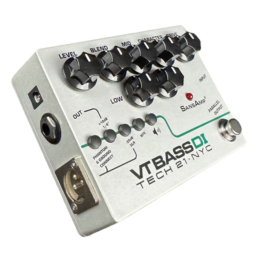 TECH21 SansAmp VT Bass DI ベース用アンプシミュレーター DI 全体