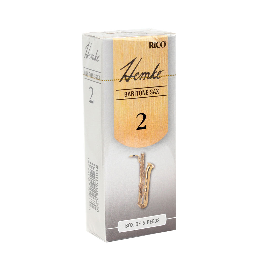 D’Addario Woodwinds/RICO LRICHMBS2 ヘムケ バリトンサクソフォンリード [2] ファイルドカット