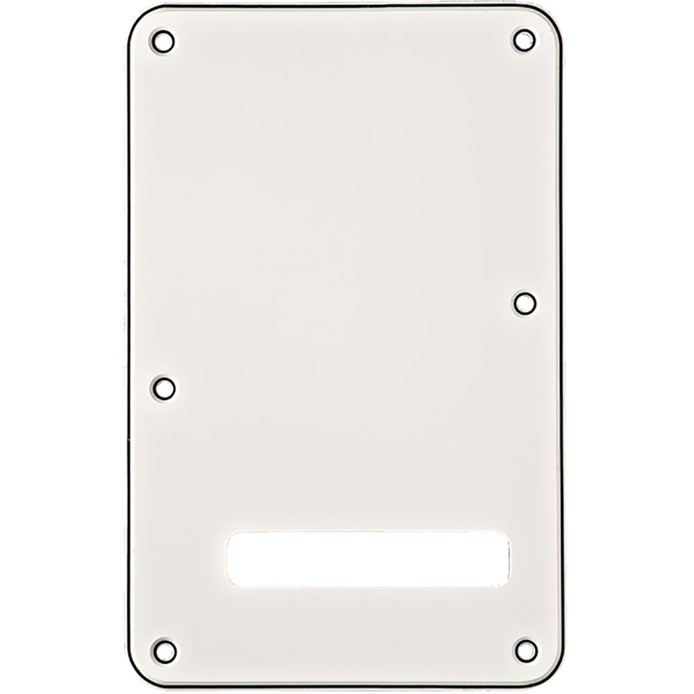 Fender Backplate Stratocaster White (W/B/W) 3-Ply バックプレート