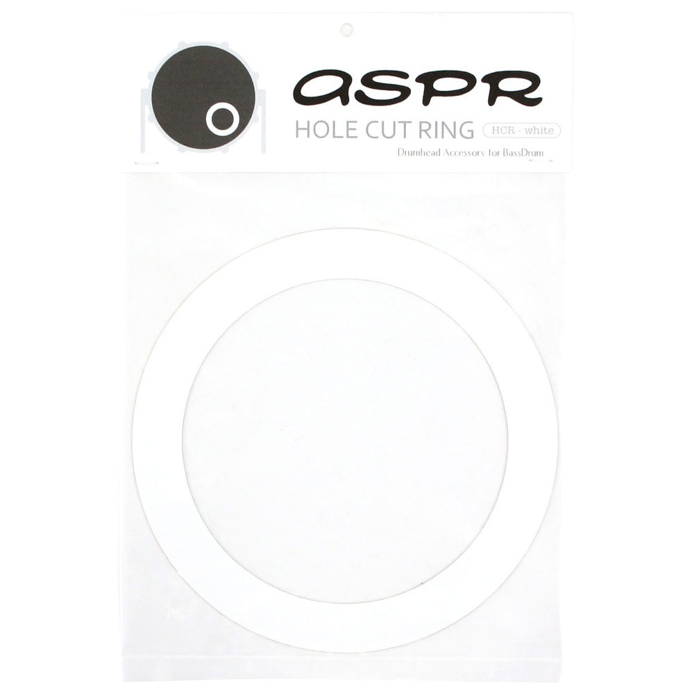 ASPR(アサプラ) HOLE CUT RING HCRWH White ホールカットリング