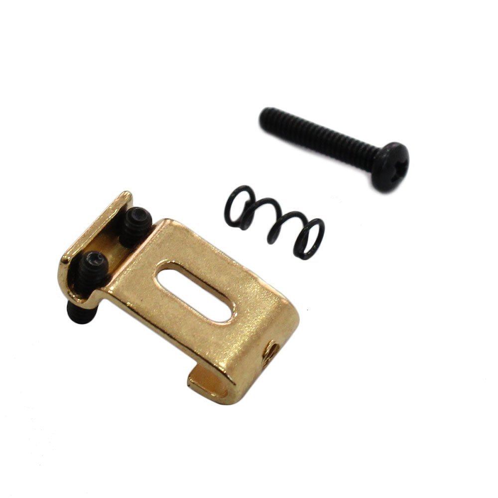 Fender American Vintage Strat Bridge Saddle Gold No Hardware Each ブリッジサドル