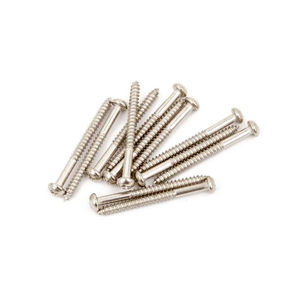 Fender Pure Vintage Bass Pickup Mounting Screws 4 x 1 1/4" 12 ベース用 ネジ 12本セット