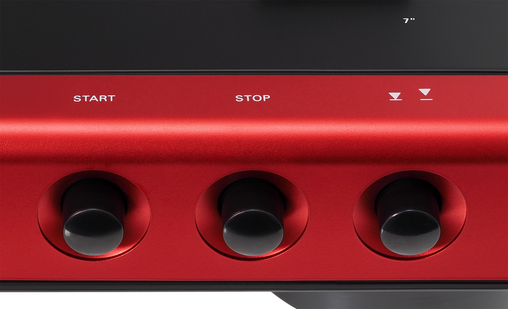 AUDIO-TECHNICA(オーディオテクニカ) AT-LP60X RD ターンテーブル フルオートモデル ボタン部画像