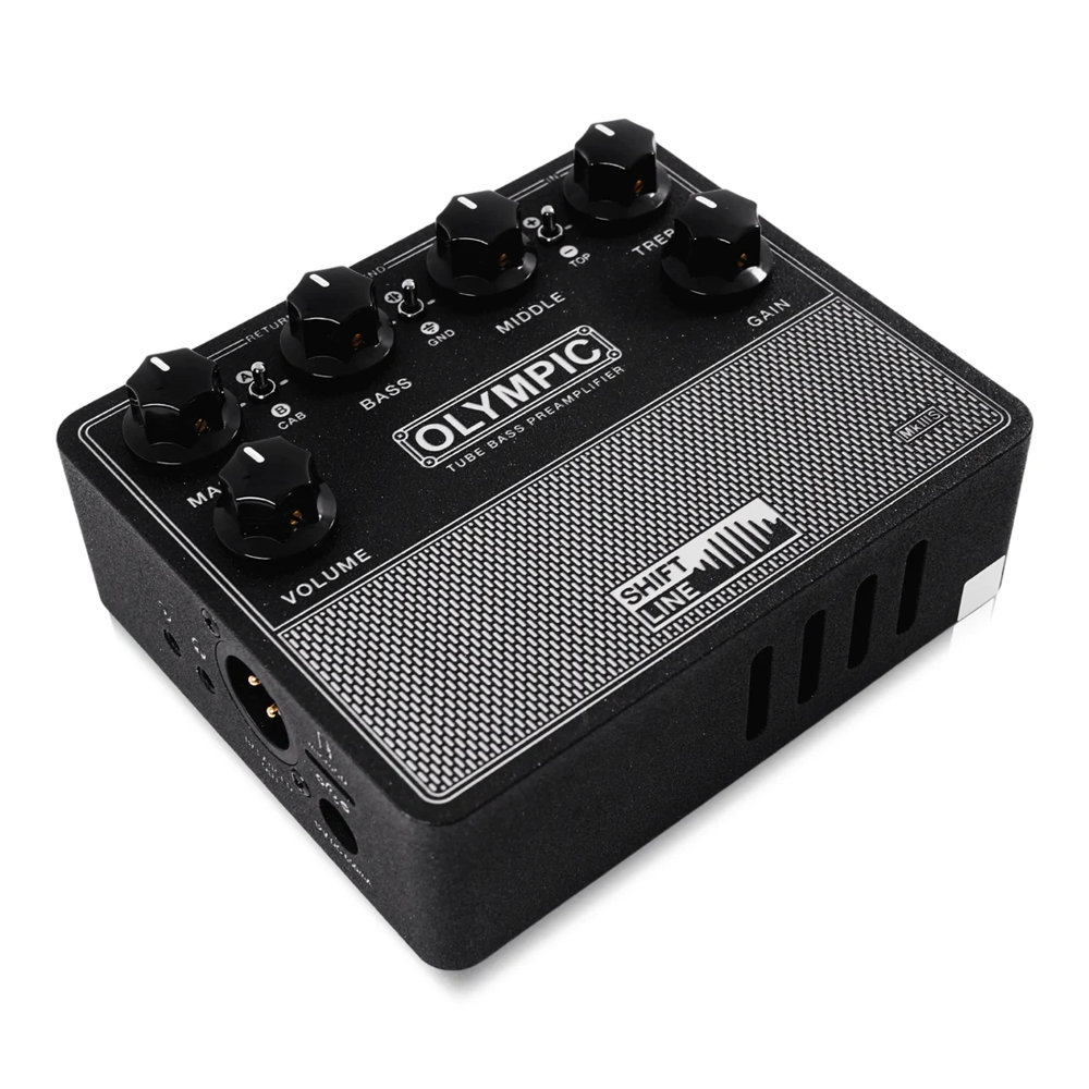 Shift Line TWIN MkIIIS ギター用プリアンプ エフェクター 正面、左サイド