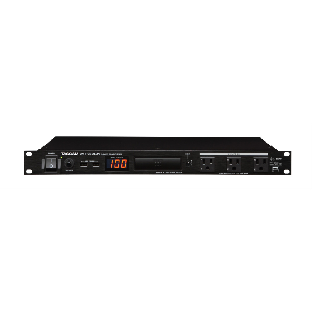 TASCAM AV-P250LUV パワーディストリビューター コンディショナー