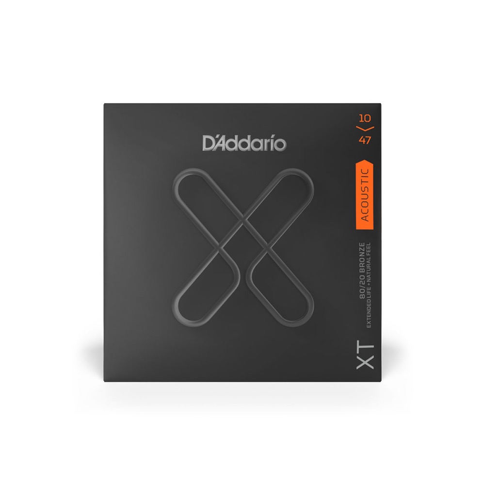 D'Addario XTABR1047 XT 80/20 BR Extra Light アコースティックギター弦 10-47