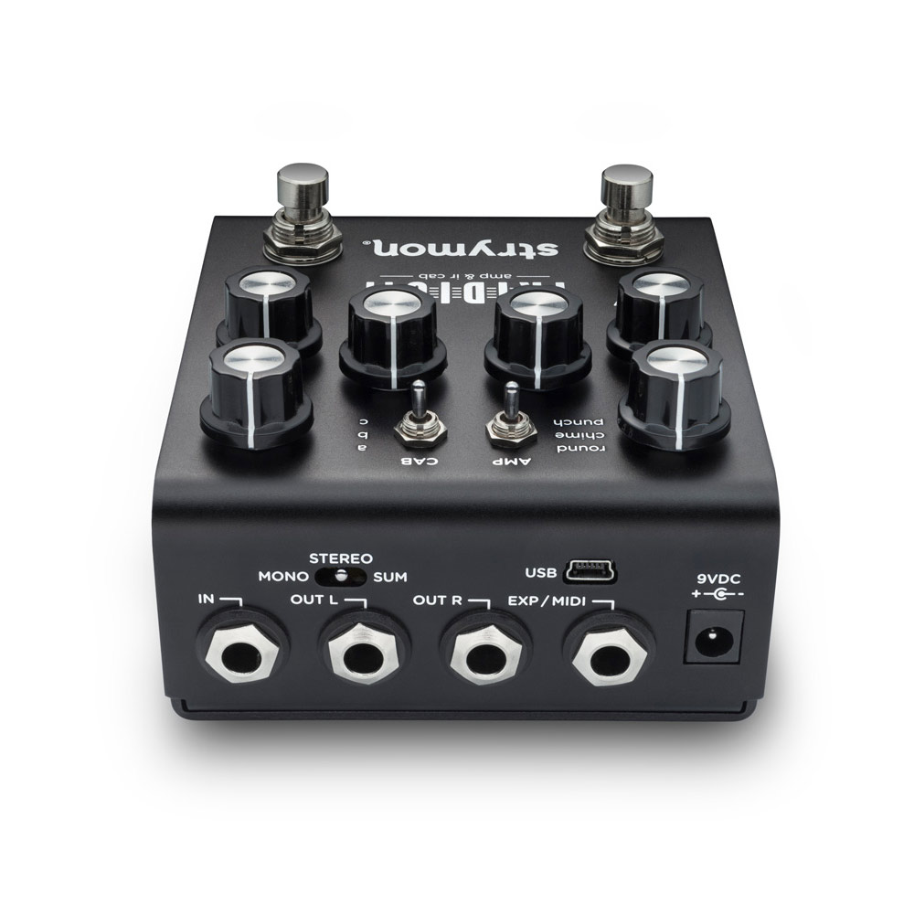 Strymon IRIDIUM AMP & IR CAB エミュレーター 側面画像