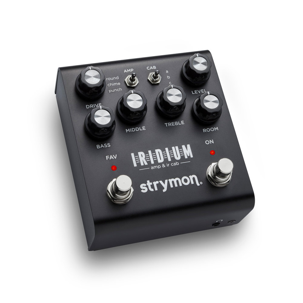 Strymon IRIDIUM AMP & IR CAB エミュレーター 斜めアングル画像