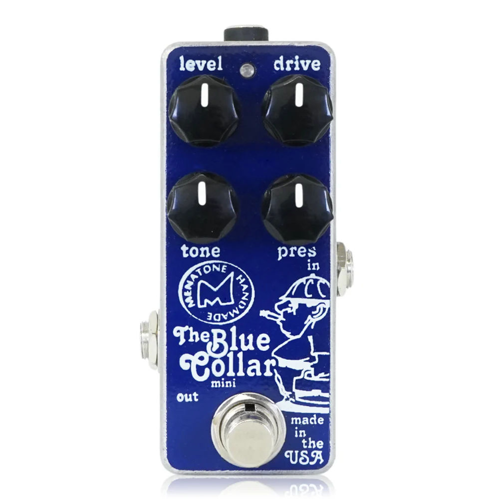 Menatone Blue Collar Mini オーバードライブ ギターエフェクター