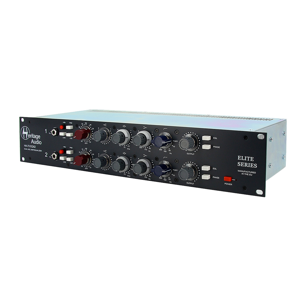 Heritage Audio HA73EQX2 Elite デュアル・マイクプリアンプ・EQ
