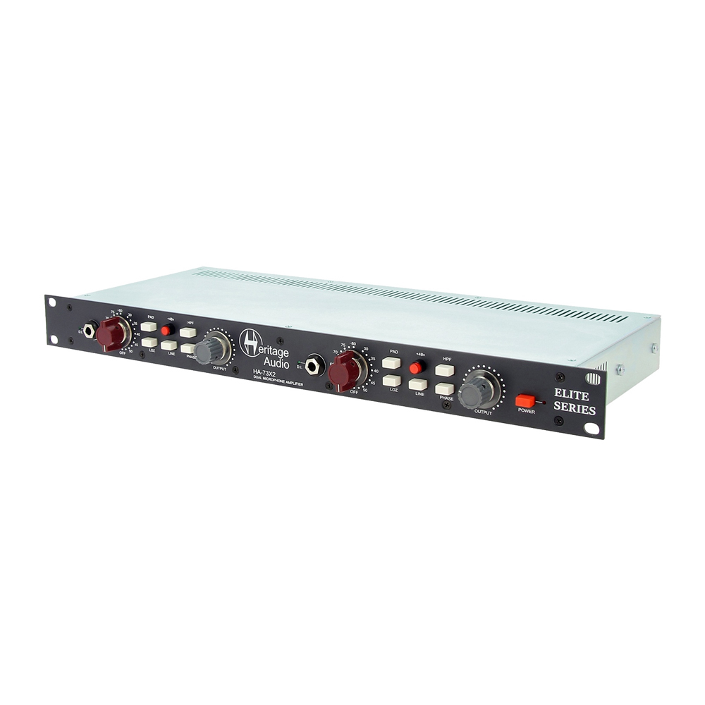 Heritage Audio HA73X2 Elite デュアル・マイクプリアンプ