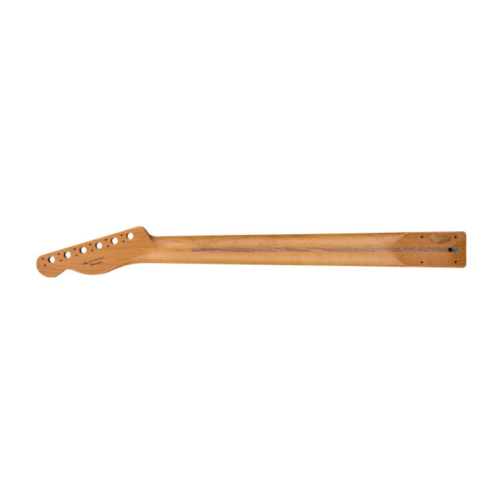 Fender Roasted Maple Telecaster Neck 21 Narrow Tall Frets 9.5" Maple C Shape ギターネック ネック裏画像