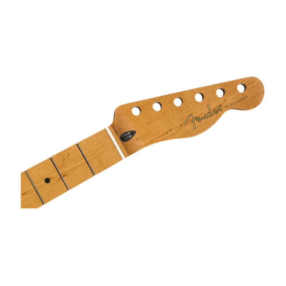 Fender Roasted Maple Telecaster Neck 21 Narrow Tall Frets 9.5" Maple C Shape ギターネック ヘッド画像