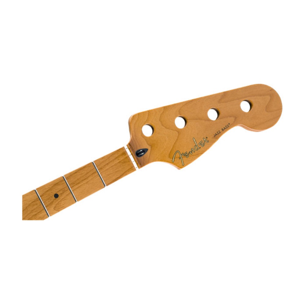 Fender Roasted Maple Jazz Bass Neck 20 Medium Jumbo Frets 9.5" Maple C Shape エレキベースネック