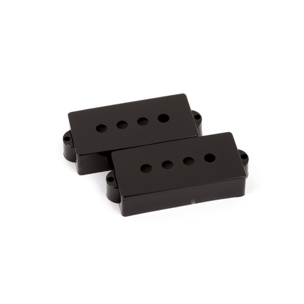 Fender Pickup Covers Pure Vintage Precision Bass Black ピックアップカバー 2個入り