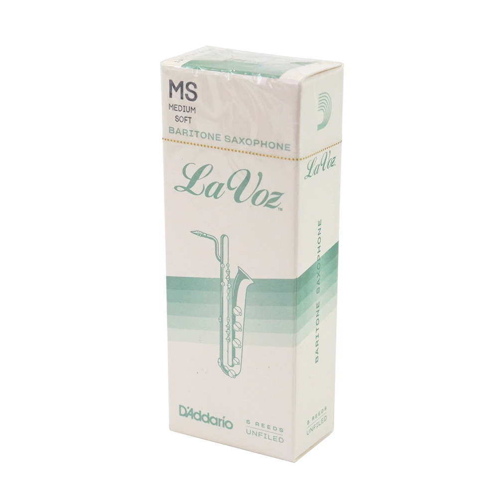 D’Addario Woodwinds/RICO RLC05MS ラ・ボーズ バリトンサックス MS アンファイルドカット 5枚入