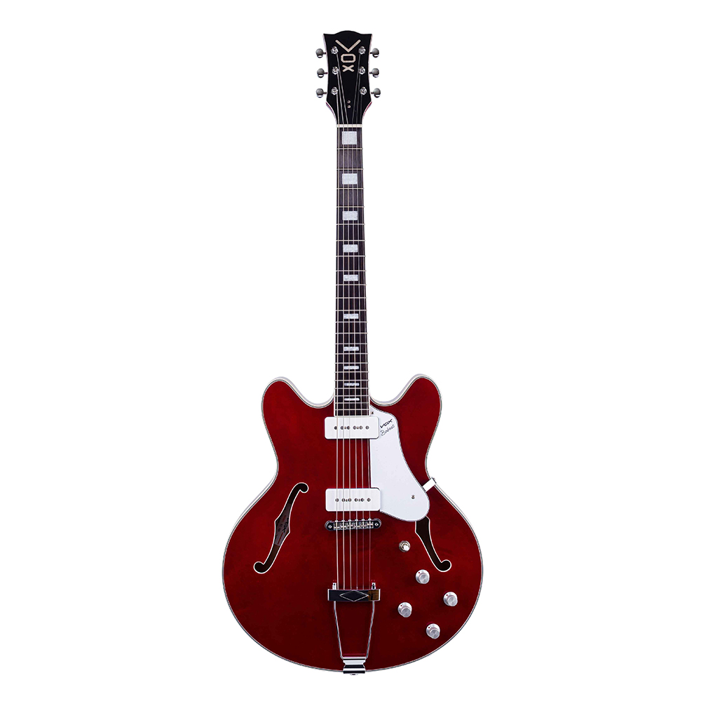 VOX Bobcat BC-V90 CR ソープバータイプPU2基搭載 セミアコースティックギター