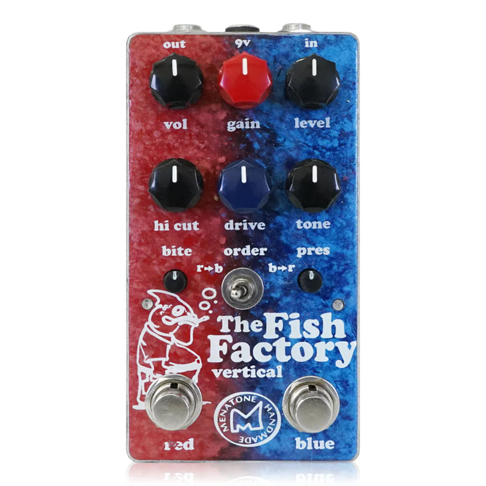 Menatone Fish Factory オーバードライブ エフェクター ギター