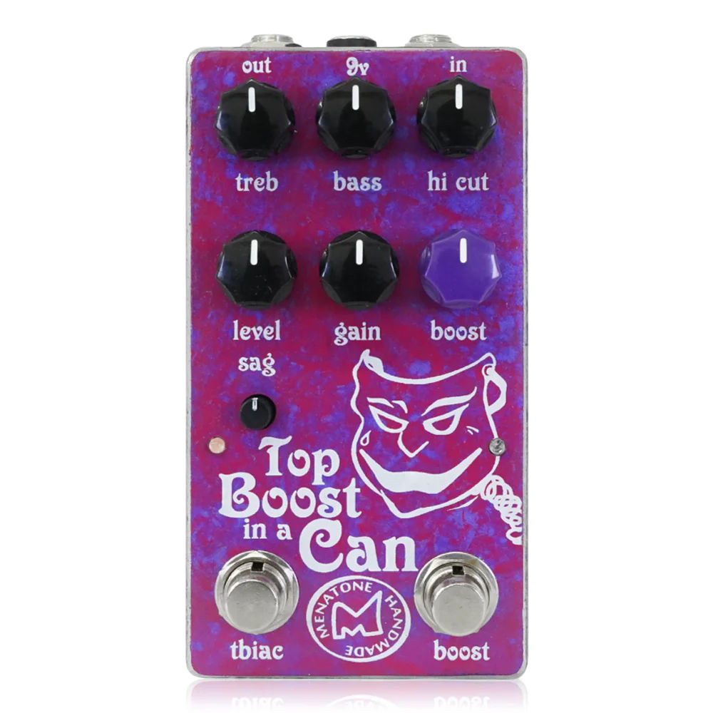 Menatone Top Boost in a Can オーバードライブ ギター エフェクター