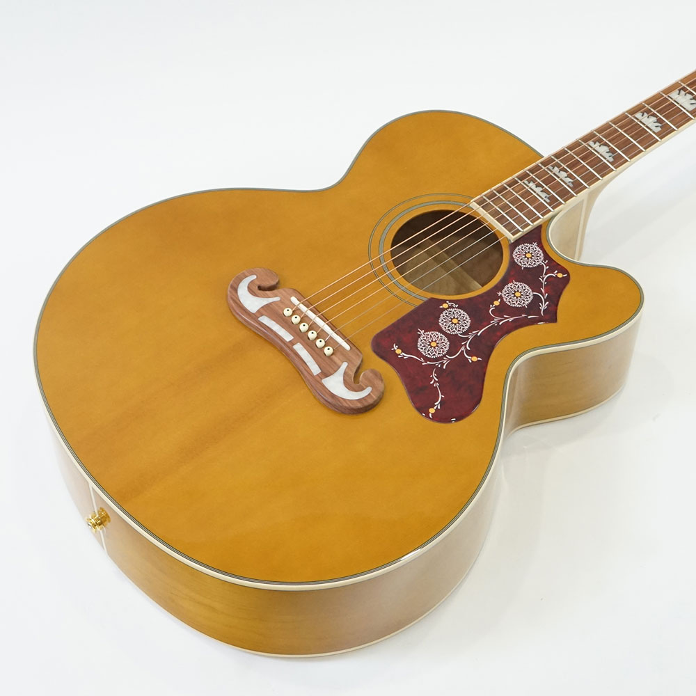 Epiphone J-200 EC Studio Vintage Natural エレクトリックアコースティックギター