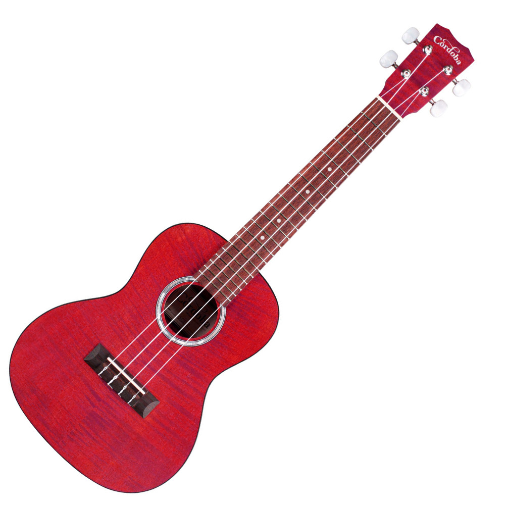 Cordoba 15CFM Ruby Red コンサートウクレレ