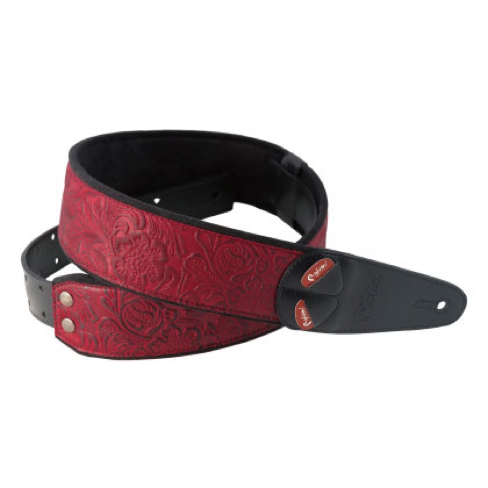 Righton! STRAPS SANDOKAN-60 RED ギター・ベース用ストラップ