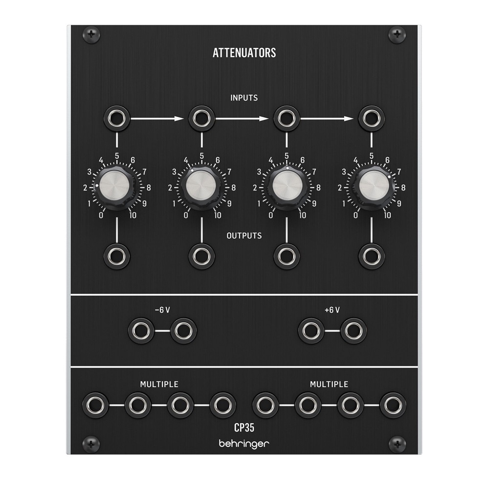 BEHRINGER CP35 ATTENUATORS モジュラーシンセサイザー ユーロラック アナログアッテネーター&マルチプルモジュール