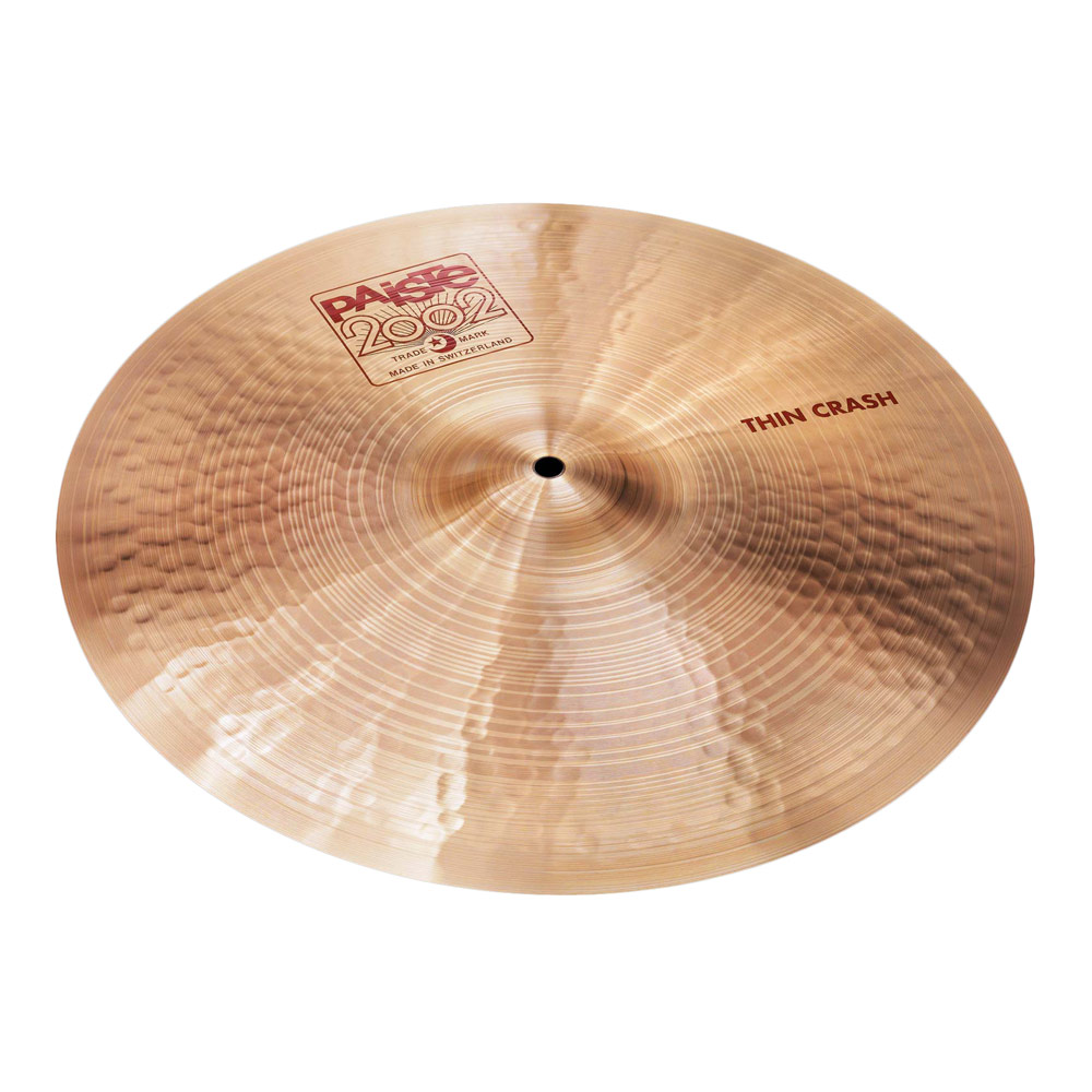 PAISTE 2002 Thin Crash 16” クラッシュシンバル