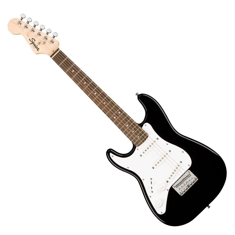 Squier Mini Stratocaster Left-Handed Laurel Fingerboard Black 左利き用 エレキギター