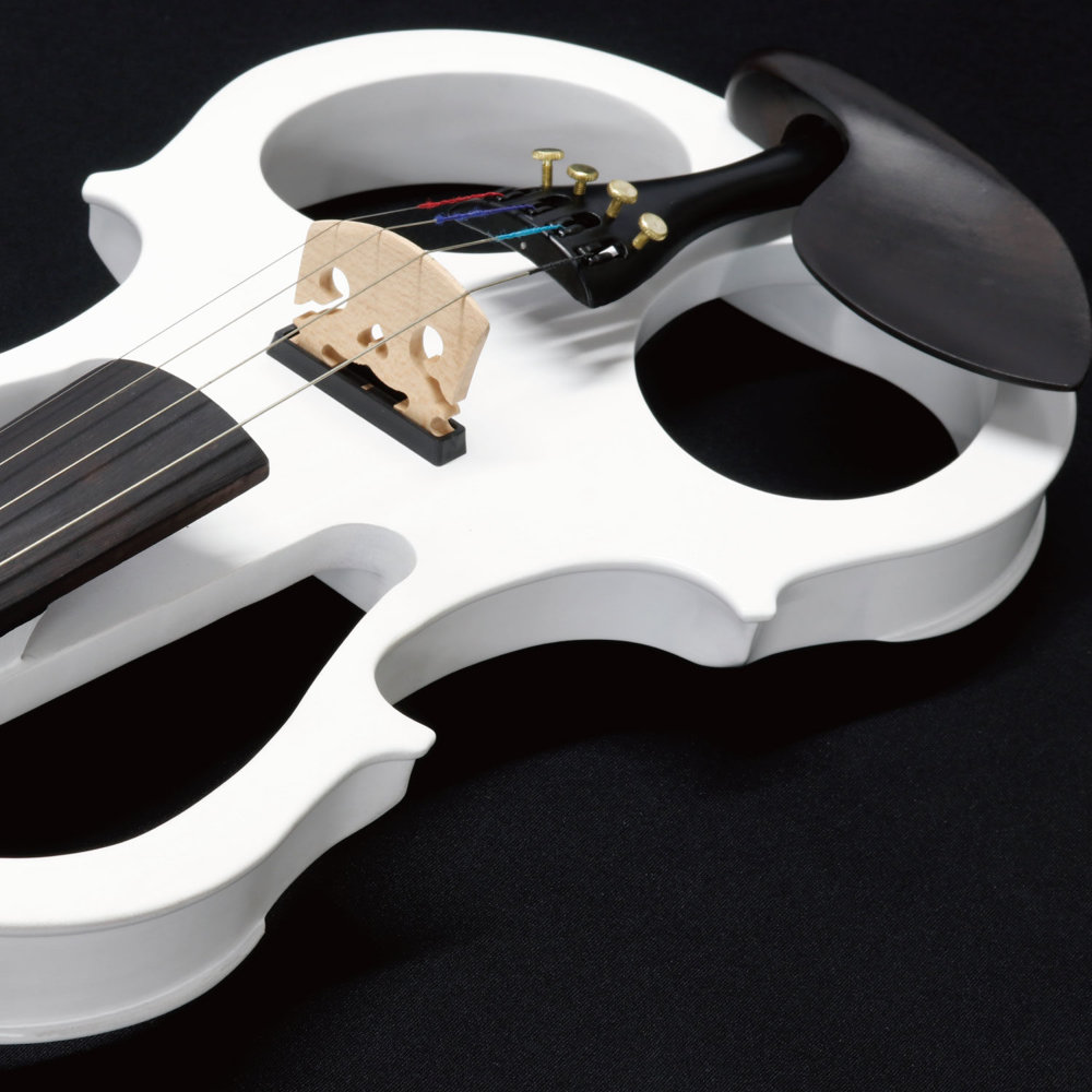 KIKUTANI ESV-380 S-WHT エレクトリックバイオリン 本体画像2