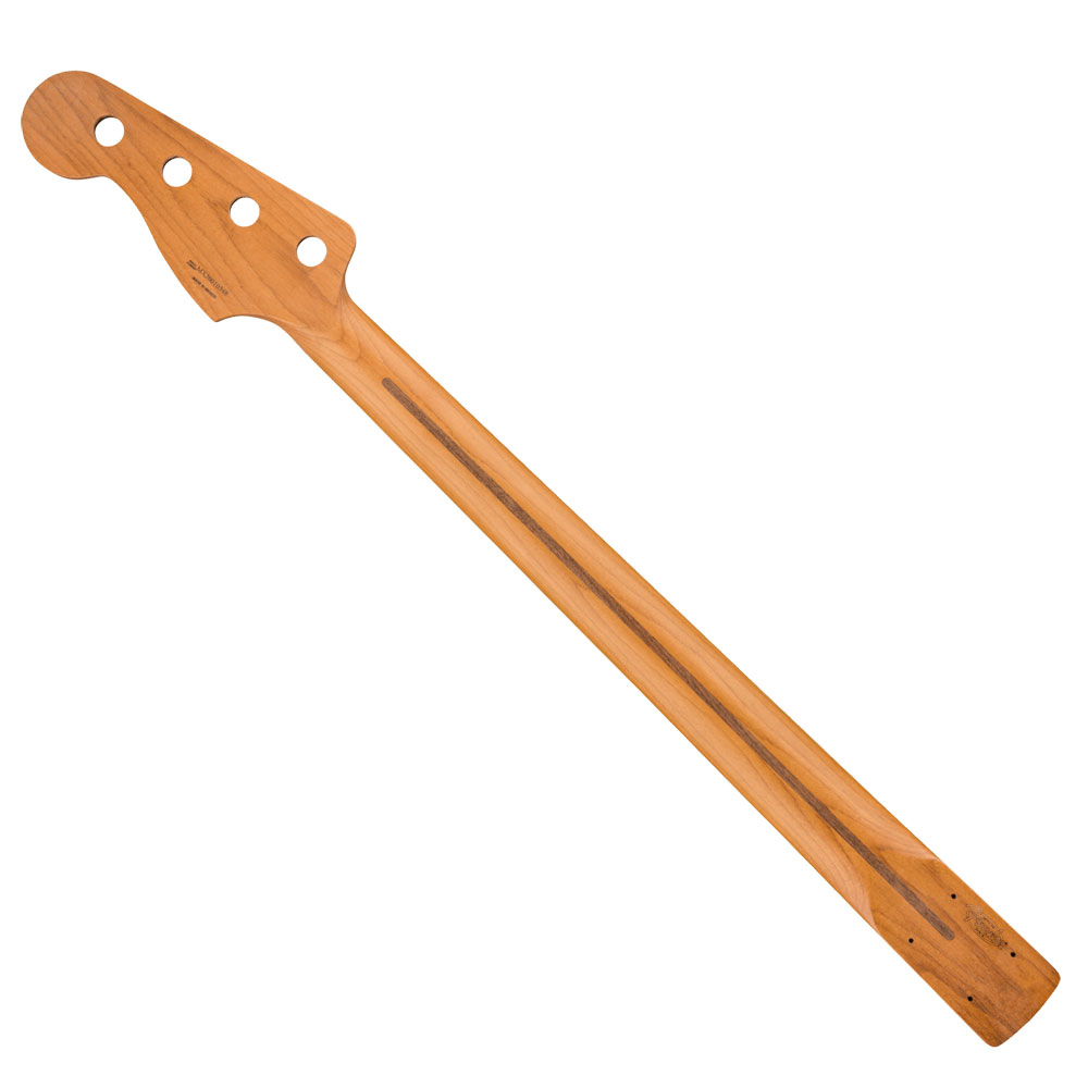 Fender Roasted Maple Vintera 50s Precision Bass Neck, 20 Vintage Frets, 7.25', 'C' Shape エレキベースネック 裏面