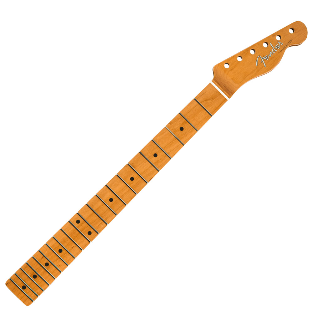 Fender Roasted Maple Vintera Mod 60s Telecaster Neck， 21 Medium Jumbo Frets， 9.5"， "C" Shape エレキギターネック