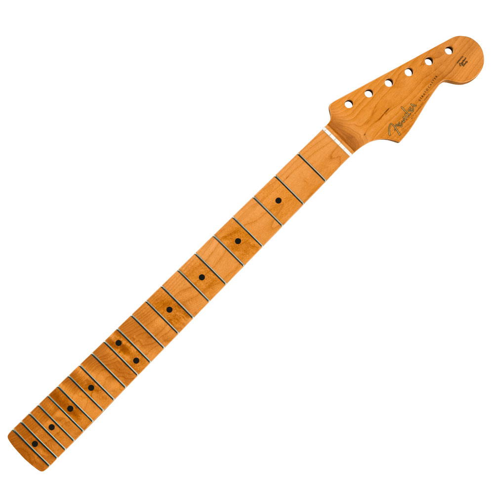 Fender Roasted Maple Vintera Mod 60s Stratocaster Neck, 21 Medium Jumbo Frets, 9.5", "C" Shape エレキギターネック