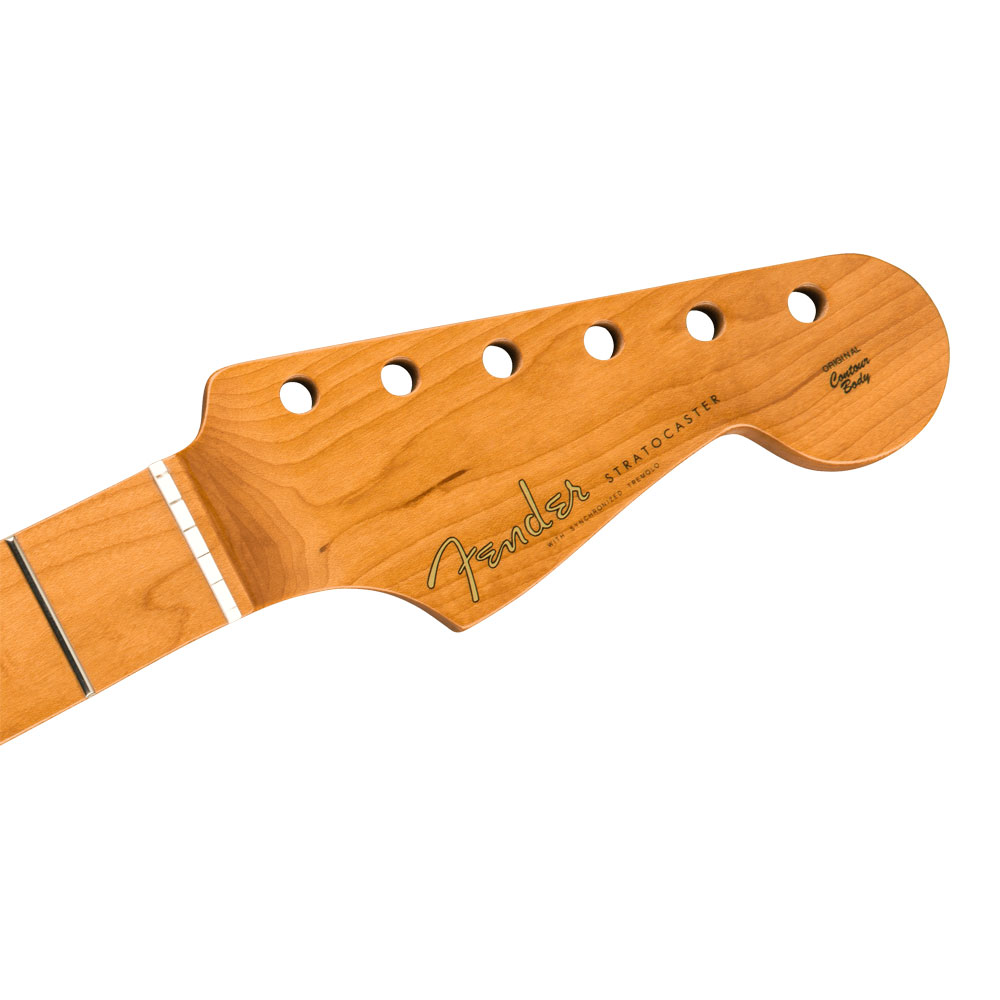 Fender Roasted Maple Vintera Mod 60s Stratocaster Neck, 21 Medium Jumbo Frets, 9.5', 'C' Shape エレキギターネック ヘッド