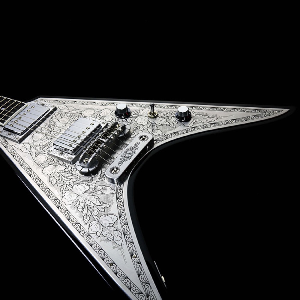 ZEMAITIS MFGV22 BK Gloss Black エレキギター