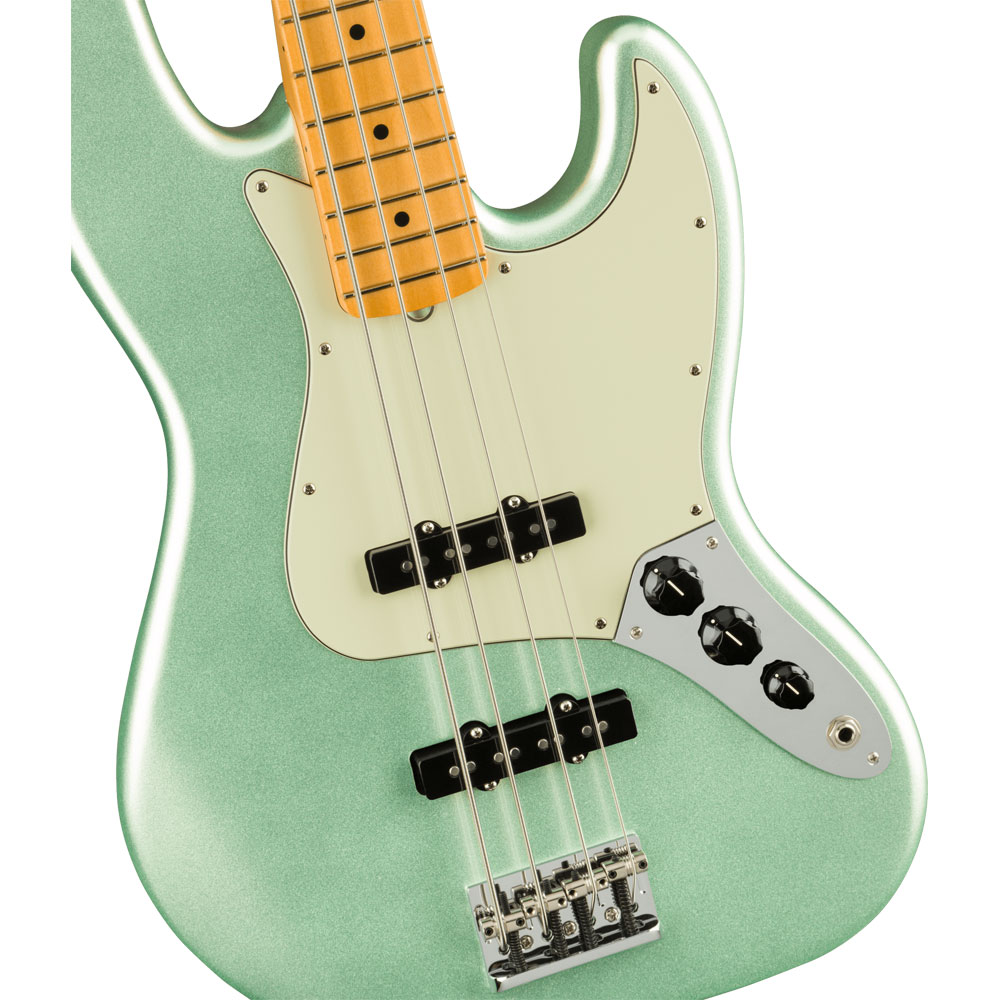 Fender American Professional II Jazz Bass MN MYST SFG フェンダー アメプロ2 ジャズベース ミスティックサーフグリーン ボディアップ
